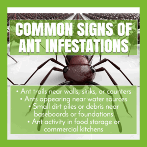 Signs of Ant Infestation Versa-Tech